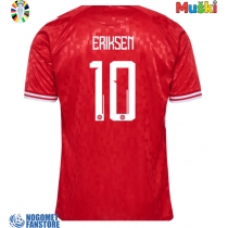 Danska Christian Eriksen #10 Domaci Dres EP 2024 Kratak Rukav